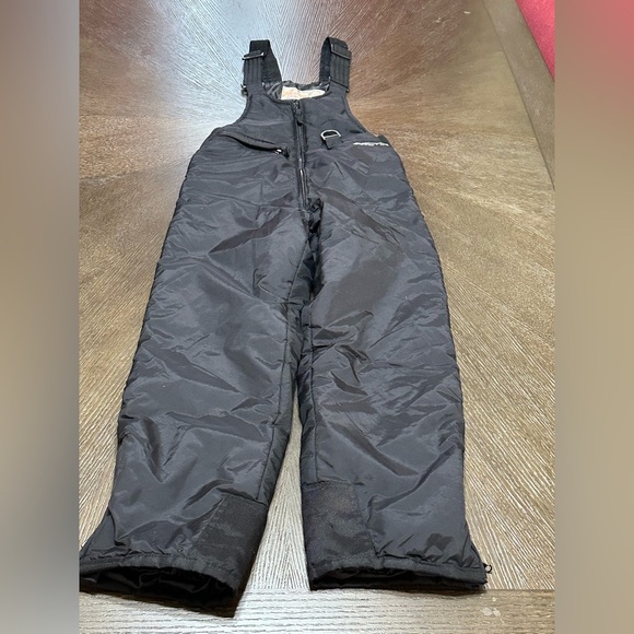 Arctix Kids' Insulated Snow Snowboarding Ski Bib‎ Overalls, Black, Youth Medium - Picture 5 of 10